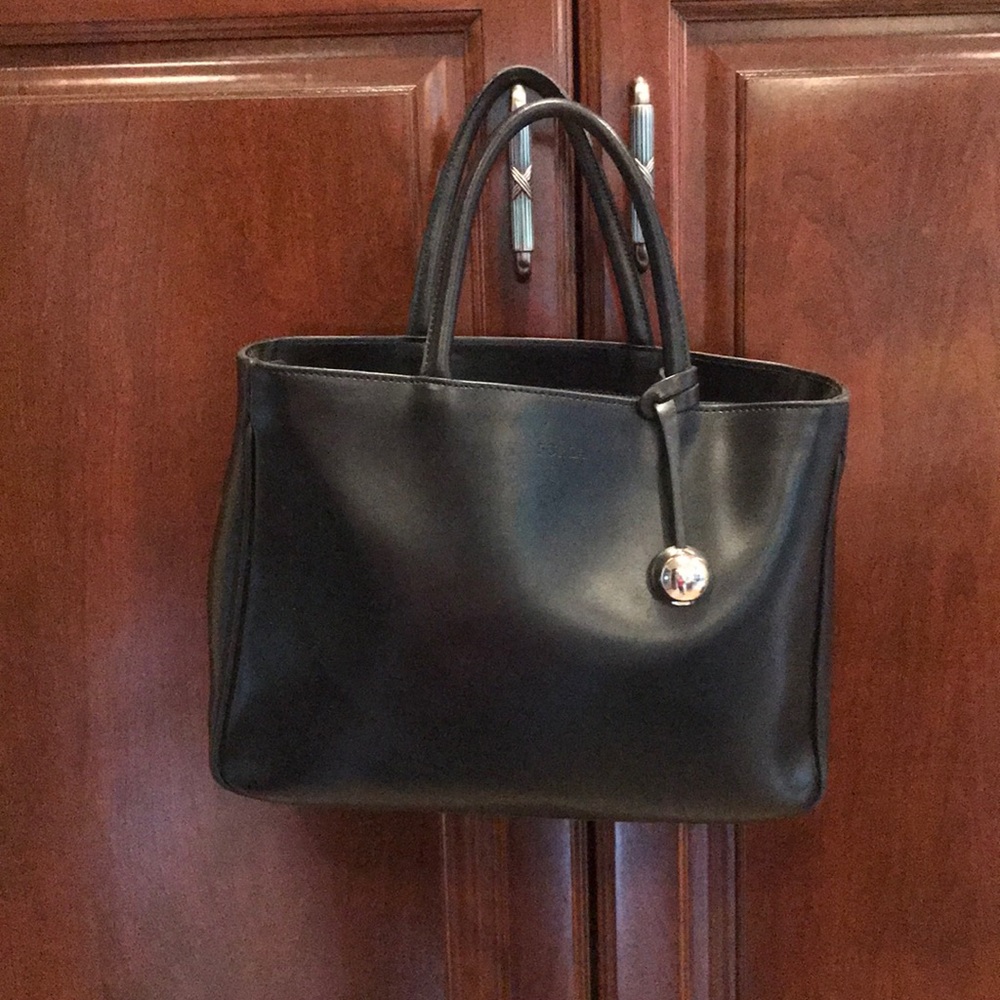 Black Furla Handbag